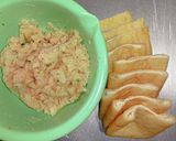 大人気！油揚げのじゃがマヨはさみ焼き作り方4写真