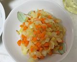 超簡単！基本の家庭チャーハン帆立味作り方1写真
