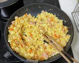 超簡単！基本の家庭チャーハン帆立味作り方3写真