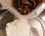 ひじき飯柚子皮和え作り方1写真