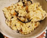 ひじき飯柚子皮和え作り方5写真