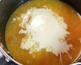 完熟柿でクリームスープ作り方3写真