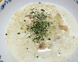 完熟柿でクリームスープ作り方4写真