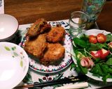 ケンタッキーチキンをキレイに飾って!作り方2写真