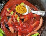 カレーケチャップナポリタン作り方3写真