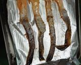 塩鮭の皮のパリパリスナック作り方1写真