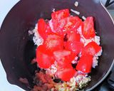 チキンミートソースのスパゲッティ作り方5写真