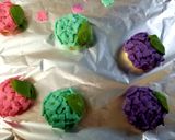 紫陽花（あじさい）クッキー作り方17写真
