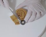 市販のロールケーキで楽々。ハーフケーキ作り方2写真