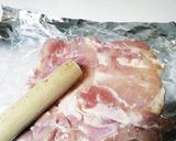 チキンのチーズロール作り方2写真