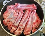 スペアリブと大根の味噌煮込み作り方2写真