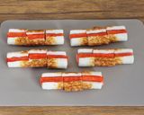 ☆簡単☆カニちく磯辺揚げ作り方1写真