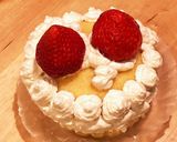 激安！　ショートケーキ風　＃ミニケーキ作り方5写真