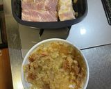 豚バラブロック　林檎焼　林檎消費作り方4写真