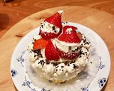 激安！　ショートケーキ風　＃ミニケーキ作り方7写真