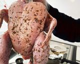 クリスマス　ローストチキン　丸鶏作り方6写真