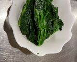 牡蠣とほうれん草のクリームパスタ作り方2写真