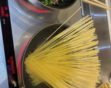 牡蠣とほうれん草のクリームパスタ作り方3写真