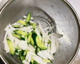 隙間埋マヨ無きな粉ビクドン風彩大根サラダ作り方4写真