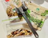 おつまみスイーツ、ハニーナッツトースト作り方1写真