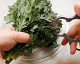 春菊の唐揚げ・ずっとサクサク、パリパリ!作り方1写真