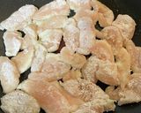 たっぷりほうれん草と鶏むね肉レンコン炒め作り方3写真