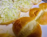 残ったチキンは｡｡｡ハンバーガー♪作り方5写真