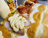 残ったチキンは｡｡｡ハンバーガー♪作り方9写真