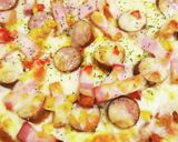 子供喜ぶ♪お肉系たっぷりスペシャルピザ作り方4写真