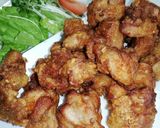 鶏から揚げ～二度揚げ秘技40秒４分～作り方9写真