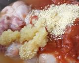 レンジで簡単♪チキンロールのトマト煮込み作り方7写真