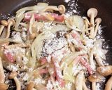 シーフードのチャウダー風スープパスタ作り方4写真