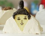 市販のロールケーキで楽々。ハーフケーキ作り方12写真