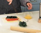 サーモンとほうれん草のパイ包み焼き作り方5写真