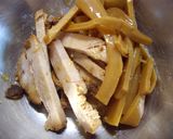チャーシュー丼。ラー油でピリ辛♪作り方2写真