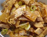 チャーシュー丼。ラー油でピリ辛♪作り方4写真