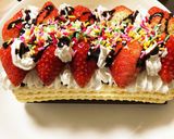 アイスクリームケーキ作り方5写真