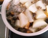 牛すじと大根揚げ煮込み作り方6写真