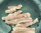 ＊とってもらくらく！豚トロキムチ炒飯＊作り方1写真