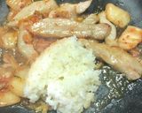 ＊とってもらくらく！豚トロキムチ炒飯＊作り方3写真