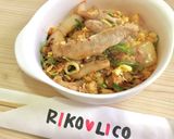 ＊とってもらくらく！豚トロキムチ炒飯＊作り方7写真