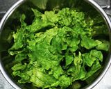 リーフレタスと豆腐のサラダ♪しらす海苔☆作り方1写真
