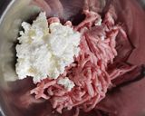 カッテージチーズ入りカツレツ作り方1写真