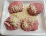 カッテージチーズ入りカツレツ作り方3写真