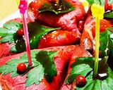 カマンベールチーズのローストビーフ包み♪作り方3写真