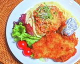 チキンミートソースのスパゲッティ作り方12写真