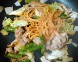 野菜多め卵とじナポリタンスパゲッティ作り方4写真
