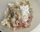 蓮根入り肉団子で一口メンチ風作り方1写真