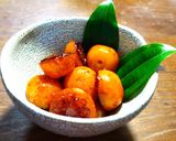 金柑の白ワイン煮砂糖無し+アイス+赤山椒作り方8写真