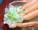 紅ずわいがにの「鉄砲汁」~魚の駅生地~作り方6写真